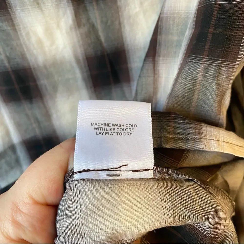A Shirt Thing Penelope Plaid Shirt in Espresso